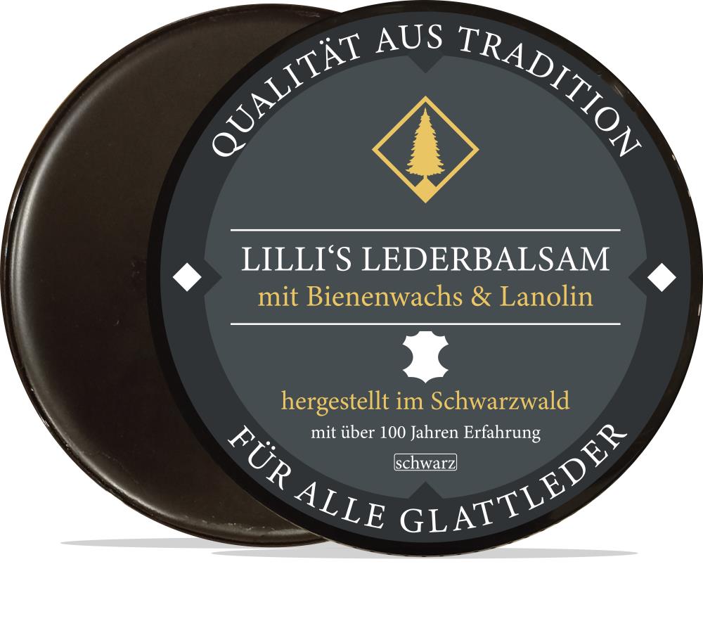 Lilli`s Lederbalsam schwarz - 200 ml