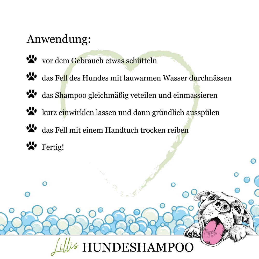 Lilli`s Hundeshampoo mit Pumpdeckel - 500 ml