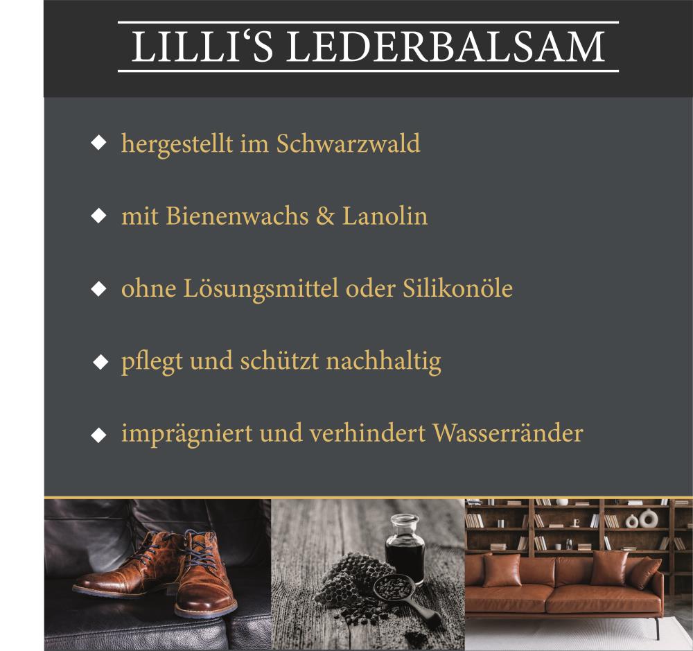 Lilli`s Lederbalsam braun - 200 ml